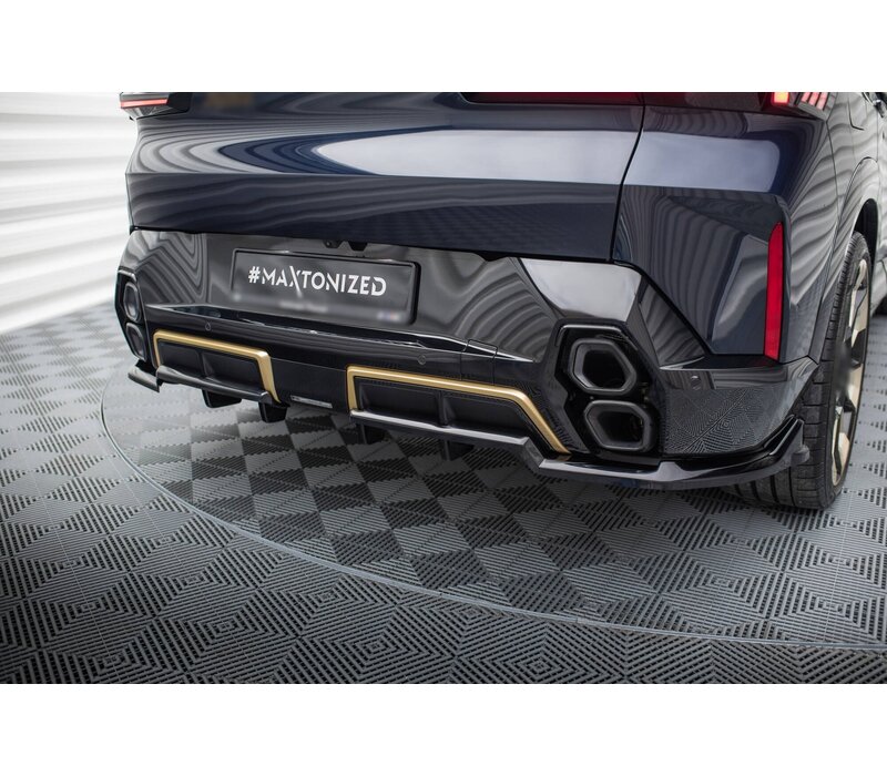 Central Rear Splitter (with vertical bars) voor BMW XM G09