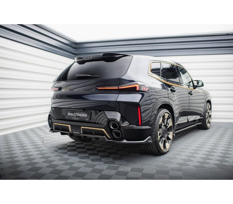 Central Rear Splitter (with vertical bars) voor BMW XM G09