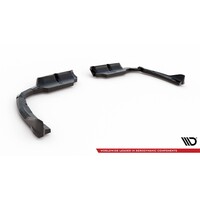 Central Rear Splitter (with vertical bars) voor BMW XM G09