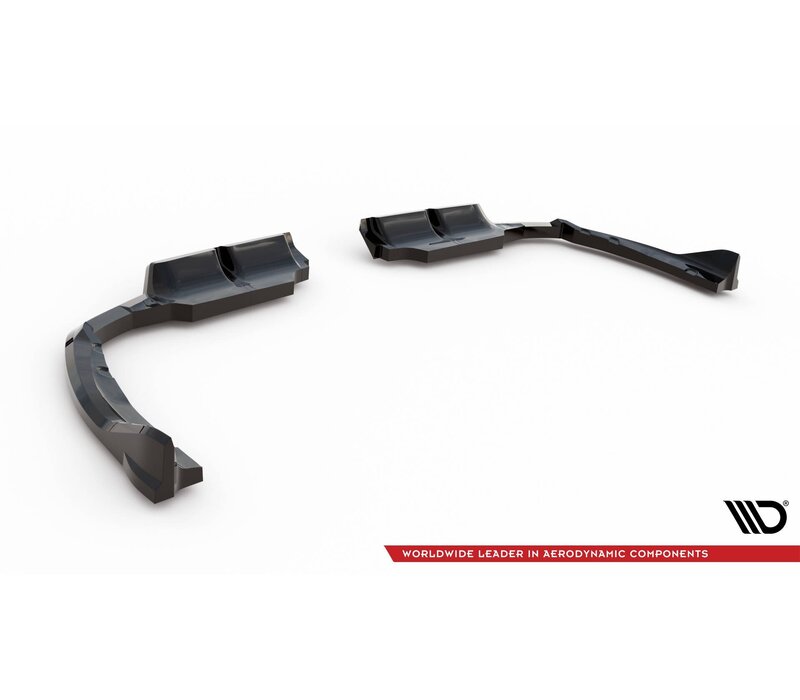 Central Rear Splitter (with vertical bars) voor BMW XM G09