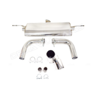 GTI Look Uitlaat Systeem + Diffuser voor VW Golf 7 Clubsport