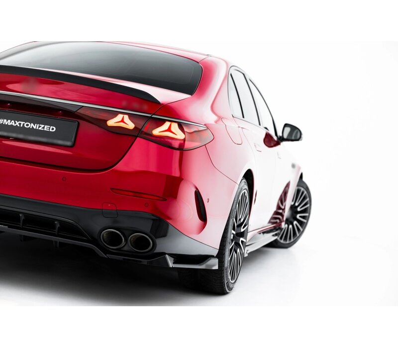 Rear Splitter voor Mercedes Benz E53 AMG Sedan / Estate
