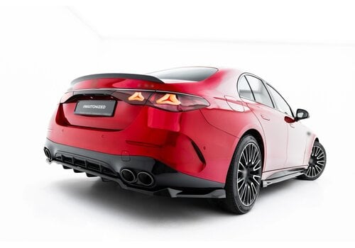 Maxton Design Central Rear Splitter voor Mercedes Benz E53 AMG Sedan / Estate