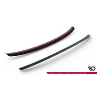 Tailgate spoiler lip for Audi A4 B9/S4 B9/S-line/Competition Sedan
