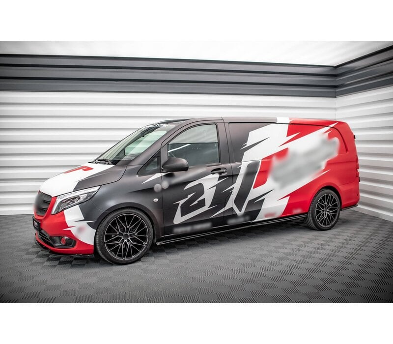 Side Skirts Diffuser voor Mercedes Benz V-Klasse W447 lang