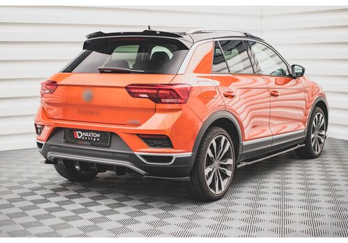 Maxton Design Rear Splitter voor Volkswagen T-Roc Standaard Mk1