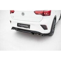 Central Rear Splitter voor Volkswagen T-Roc R Mk1