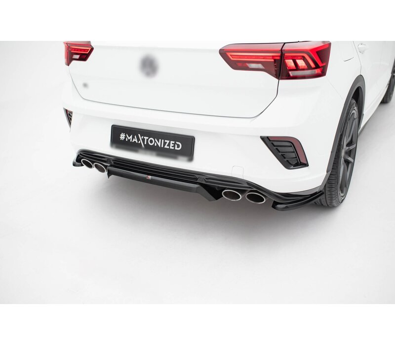 Central Rear Splitter for Volkswagen T-Roc R Mk1