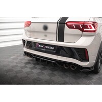 Central Rear Splitter voor Volkswagen T-Roc R / R-Line Mk1