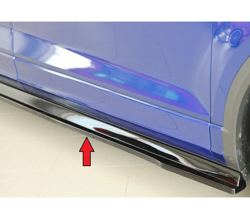Side Skirts Diffuser voor Volkswagen T-Roc / R / R-Line Mk1