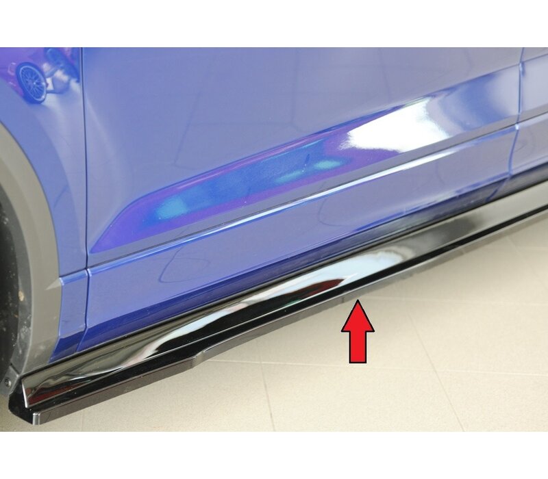 Side Skirts Diffuser voor Volkswagen T-Roc / R / R-Line Mk1