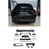 GLC63 AMG Look Diffuser voor Mercedes Benz GLC X254 SUV
