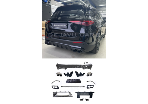 OEM Line ® GLC43 AMG Look Diffuser for Mercedes Benz GLC X254 SUV AMG Line