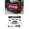 GLC63 AMG Look Diffuser for Mercedes Benz GLC C254 Coupe AMG Line