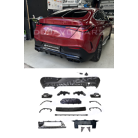 GLC63 AMG Look Diffusor für Mercedes Benz GLC C254 Coupe