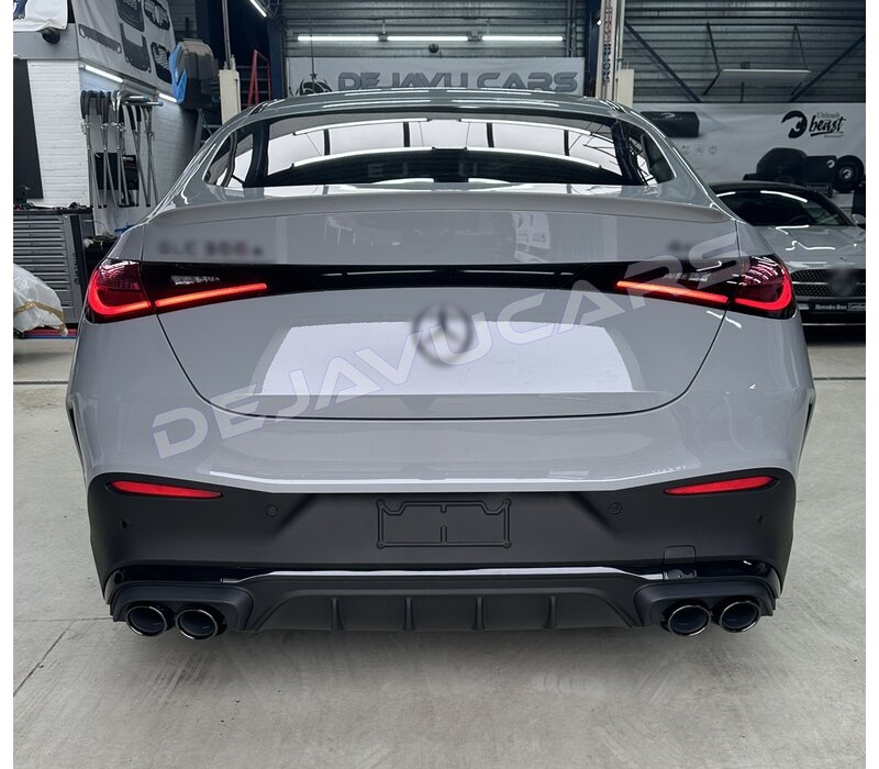 GLC43 AMG Look Diffuser voor Mercedes Benz GLC C254 Coupe