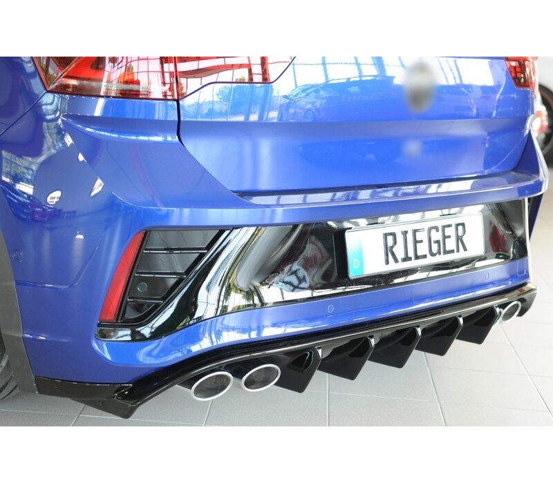 Aggressive Diffuser for Volkswagen T-Roc R / R-Line Mk1 Facelift