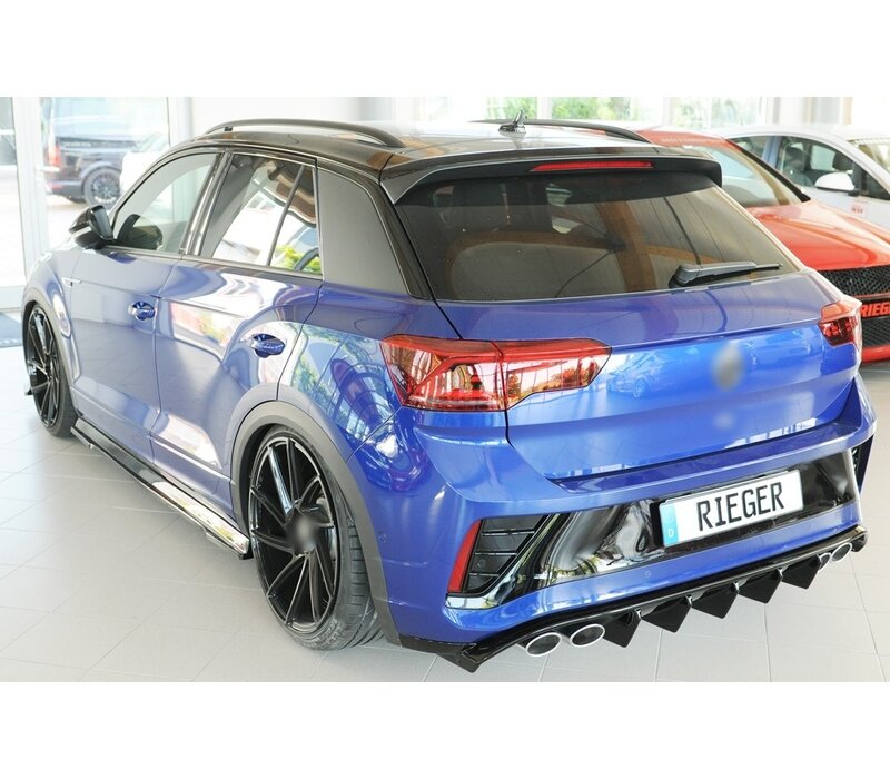 Aggressive Diffusor für Volkswagen T-Roc R / R-Line Mk1 Facelift