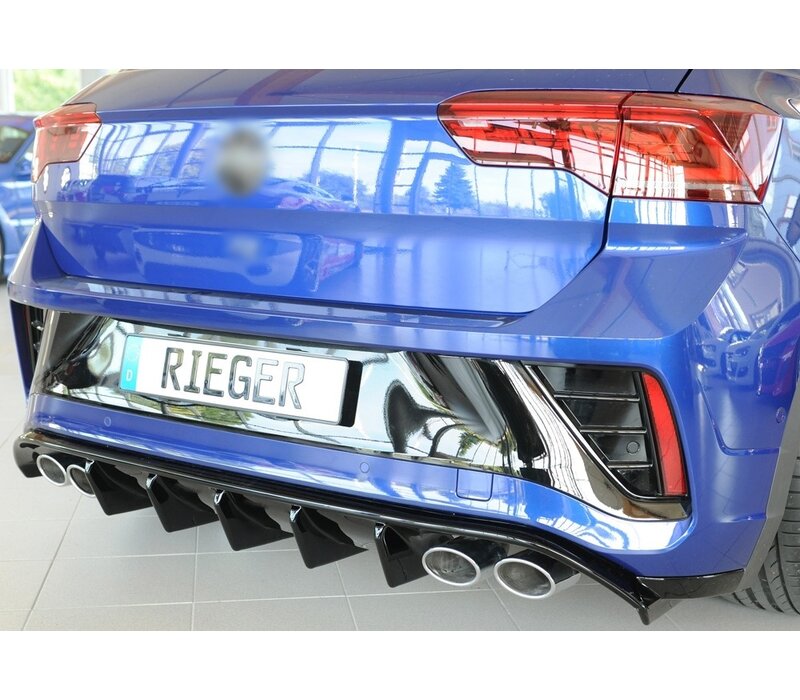 Aggressive Diffuser for Volkswagen T-Roc R / R-Line Mk1 Facelift