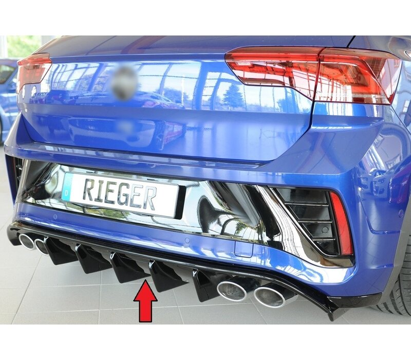 Aggressive Diffuser for Volkswagen T-Roc R / R-Line Mk1 Facelift