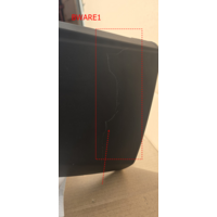 GLC63 AMG Look Diffuser voor Mercedes Benz GLC C254 Coupe -  (B-WARE)