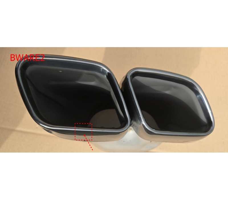 GLC63 AMG Look Diffuser voor Mercedes Benz GLC C254 Coupe -  (B-WARE)