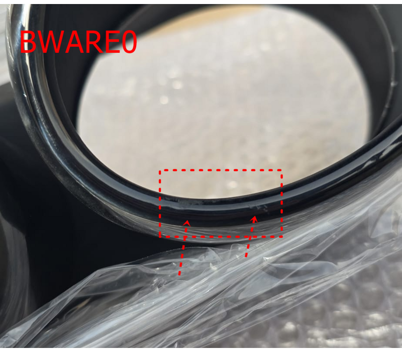 SQ5 Look Diffuser + Uitlaat tips voor Audi Q5 FY S line SQ5 - (B-WARE)