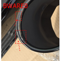 SQ5 Look Diffuser + Exhaust tail pipes for Audi Q5 SUV FY S line / SQ5 SUV - (B-WARE)