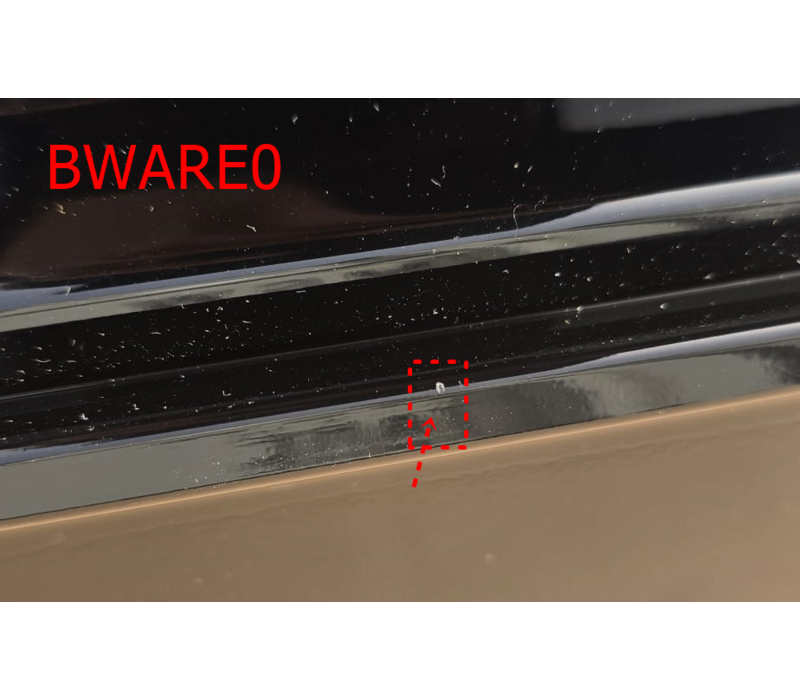 SQ5 Look Diffuser + Uitlaat tips voor Audi Q5 FY S line SQ5 - (B-WARE)