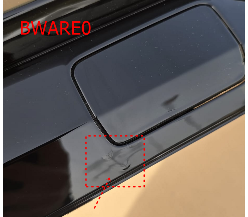 SQ5 Look Diffuser + Exhaust tail pipes for Audi Q5 SUV FY S line / SQ5 SUV - (B-WARE)