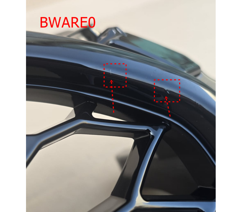 RS3 Look Frontgrill High-gloss Piano Black Edition for Audi A3 8V, S-line, S3 - (B-WARE)