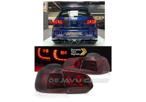 OEM Line ® R20 / GTI Look Dynamic FULL LED Tail Lights for Volkswagen Golf 6