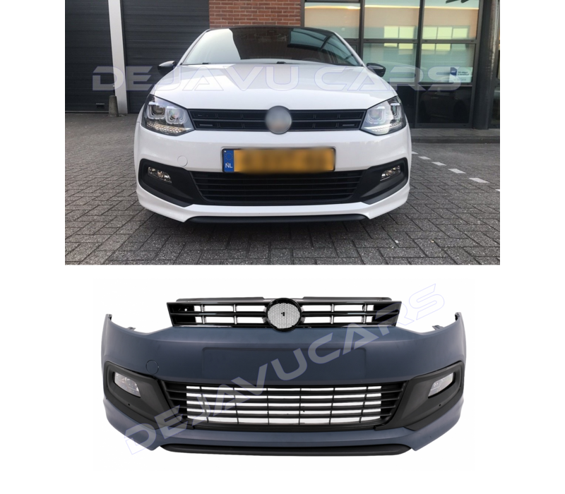 R Line Look vordere Stoßstange für Volkswagen Polo 6R / 6C