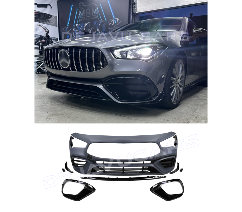 CLA45 AMG Look Voorbumper voor Mercedes Benz CLA C118 / X118