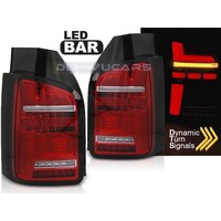 T6.1 Look Dynamische LED Achterlichten voor  Volkswagen Transporter T6