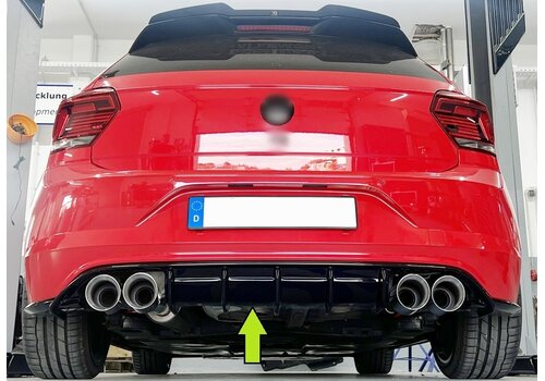 Rieger Tuning Aggressive Diffuser voor Volkswagen Polo GTI / R-Line