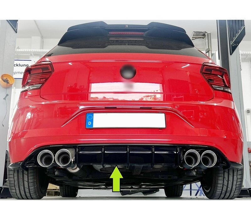 Aggressive Diffusor für Volkswagen Polo GTI / R-Line