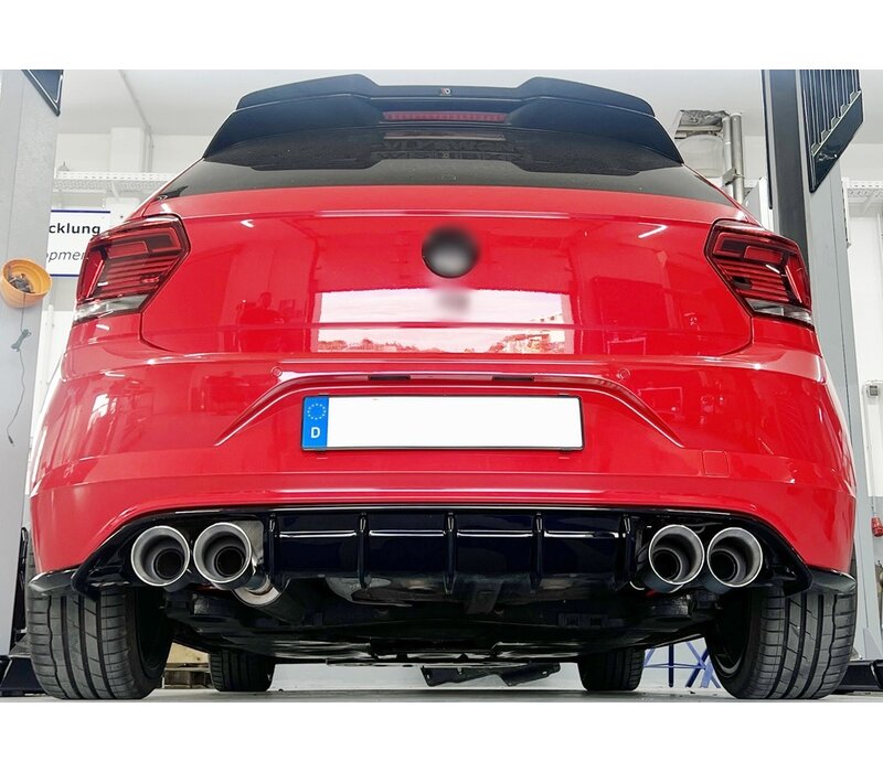 Aggressive Diffuser for Volkswagen Polo GTI / R-Line Facelift
