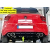 Rieger Tuning Aggressive Diffuser voor Volkswagen Polo GTI/R-Line Facelift