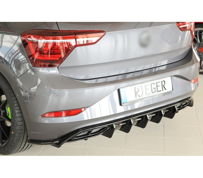 Aggressive Diffuser voor Volkswagen Polo R-Line Facelift