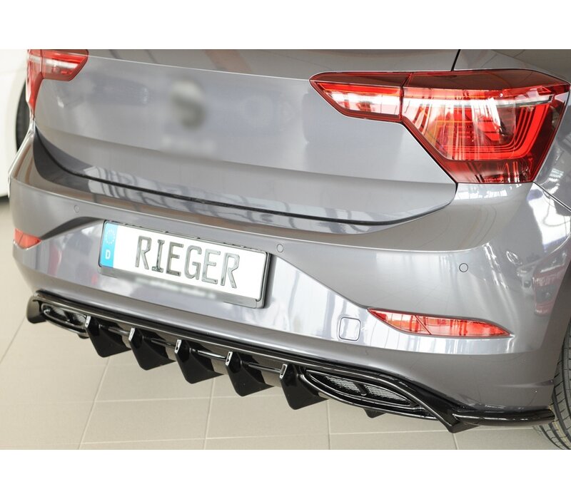 Aggressive Diffuser for Volkswagen Polo R-Line Facelift