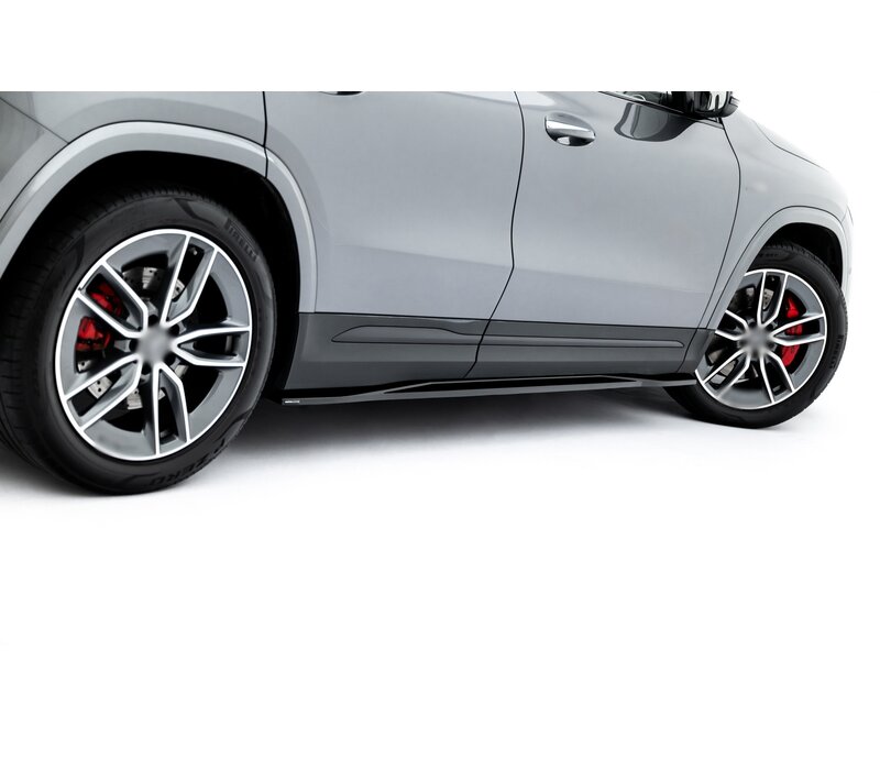 Side Skirts Diffuser voor Mercedes H247 GLA35 AMG Facelift