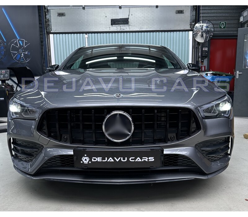 GT-R Look Front Grill voor Mercedes CLA W118 / C118 / X118 - (B-WARE)