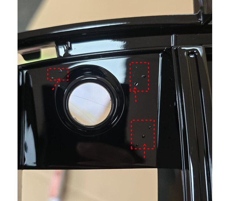 GT-R Look Front Grill voor Mercedes CLA W118 / C118 / X118 - (B-WARE)