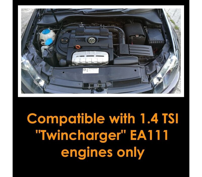 MST Performance Cold Air intake kit voor 1.4 TSI Twincharger