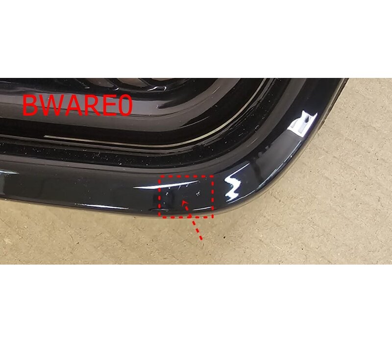 RS6 Quattro Look Front Grill Black Edition for Audi A6 C7.5 Facelift / S line / S6 - (B-WARE)