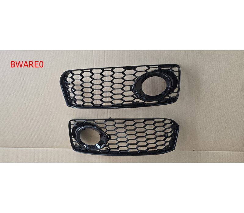 RS Look Fog Light Grilles for Audi A5 / S5 / S line - (B-WARE)