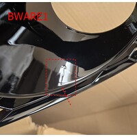 RS Look Fog Light Grilles for Audi A5 / S5 / S line - (B-WARE)