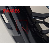 RS3 Look Front Grill Black Edition voor Audi A3 8V / S line / S3 - (B-WARE)