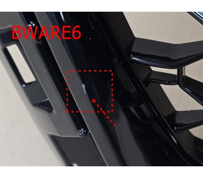 RS3 Look Front Grill  Black Edition for Audi A3 8V / S line / S3 - (B-WARE)